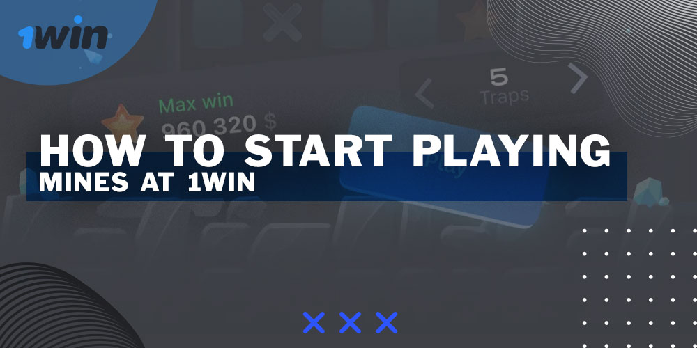 A step-by-step guide on how players from India can start playing "Mines" on the 1Win platform.